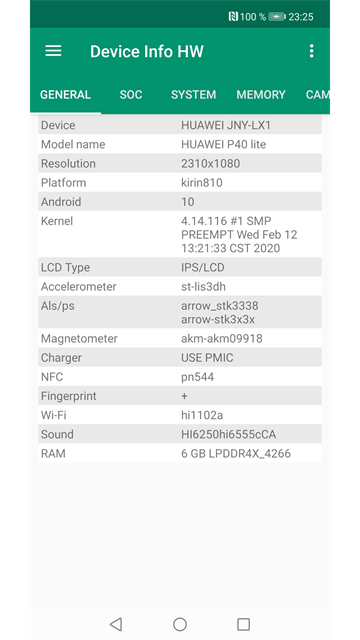 device info hw中文版