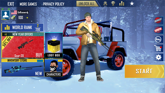 冬季生存大逃杀