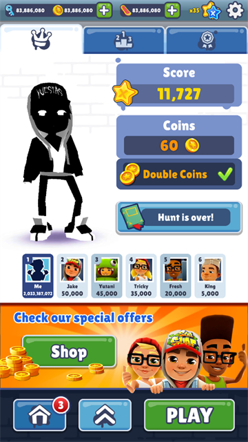 地铁跑酷国际服